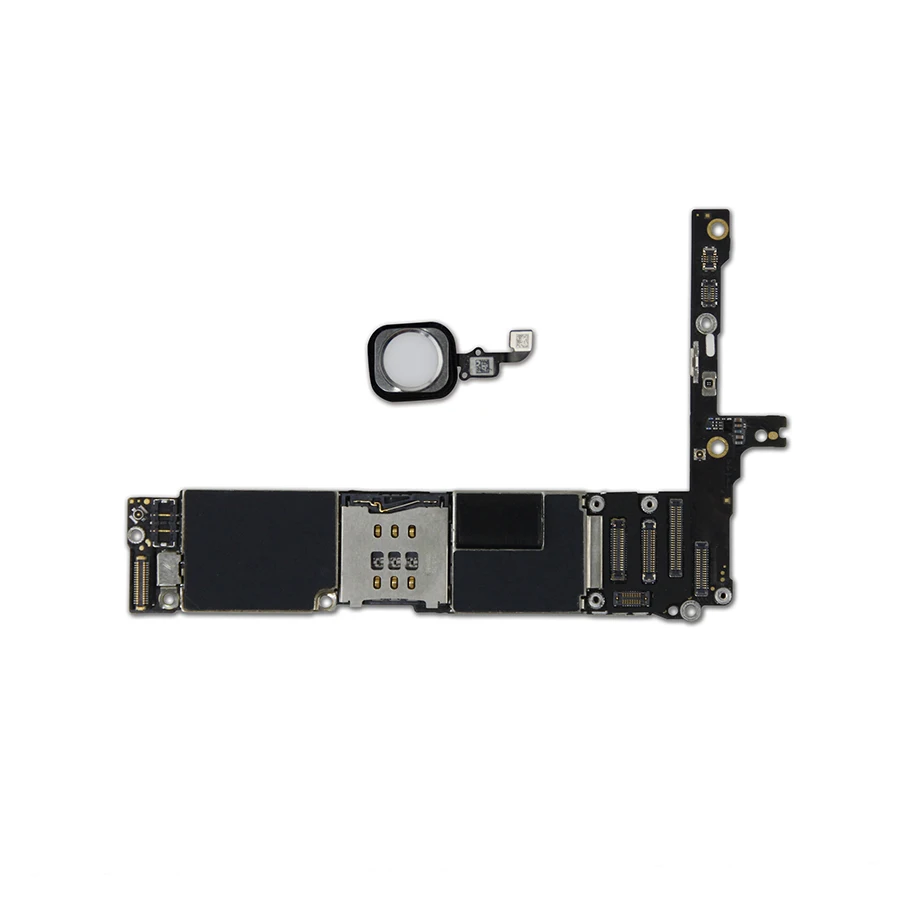 Оригинальная материнская плата для iPhone 6 Plus, 5,5 дюймов, Заводская разблокировка, материнская плата с сенсорным ID, поддержка обновления IOS
