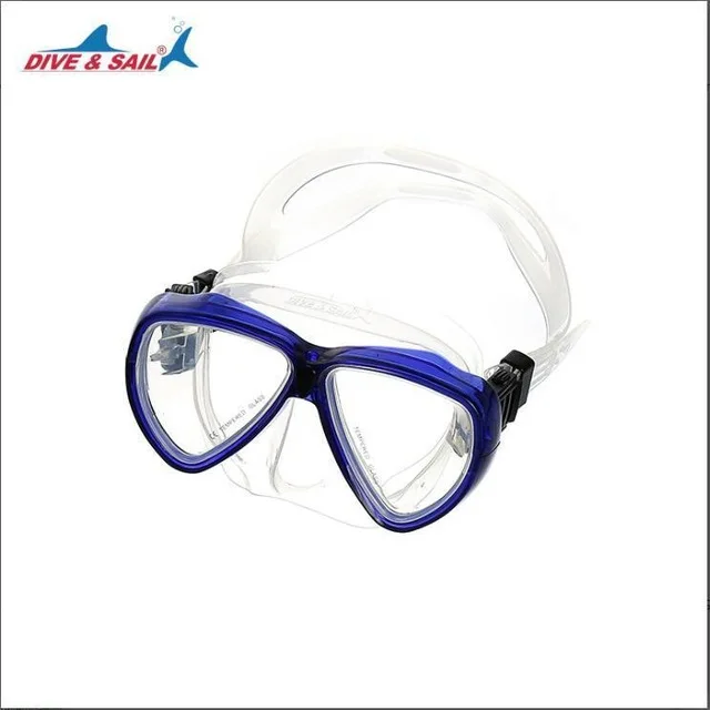 Mask Blue Набор масок для дайвинга и паруса, силиконовая маска для подводного плавания, очки для дайвинга, линзы для близорукости, набор для дополнительной трубки - Цвет: Mask Blue