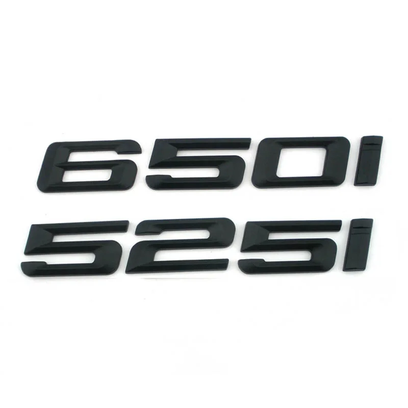 ABS 3D Автомобильная эмблема значок задний 0 1 2 3 4 5 6 7 8 x d i логотип наклейка для BMW E46 E90