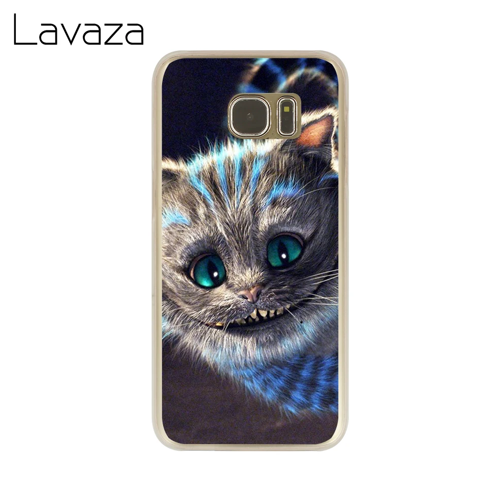 Lavaza Капа Чеширский Кот из Алисы чехол для телефона samsung Galaxy J7 J6 J5 J3 J1 J2 2018 2017 2016 2015