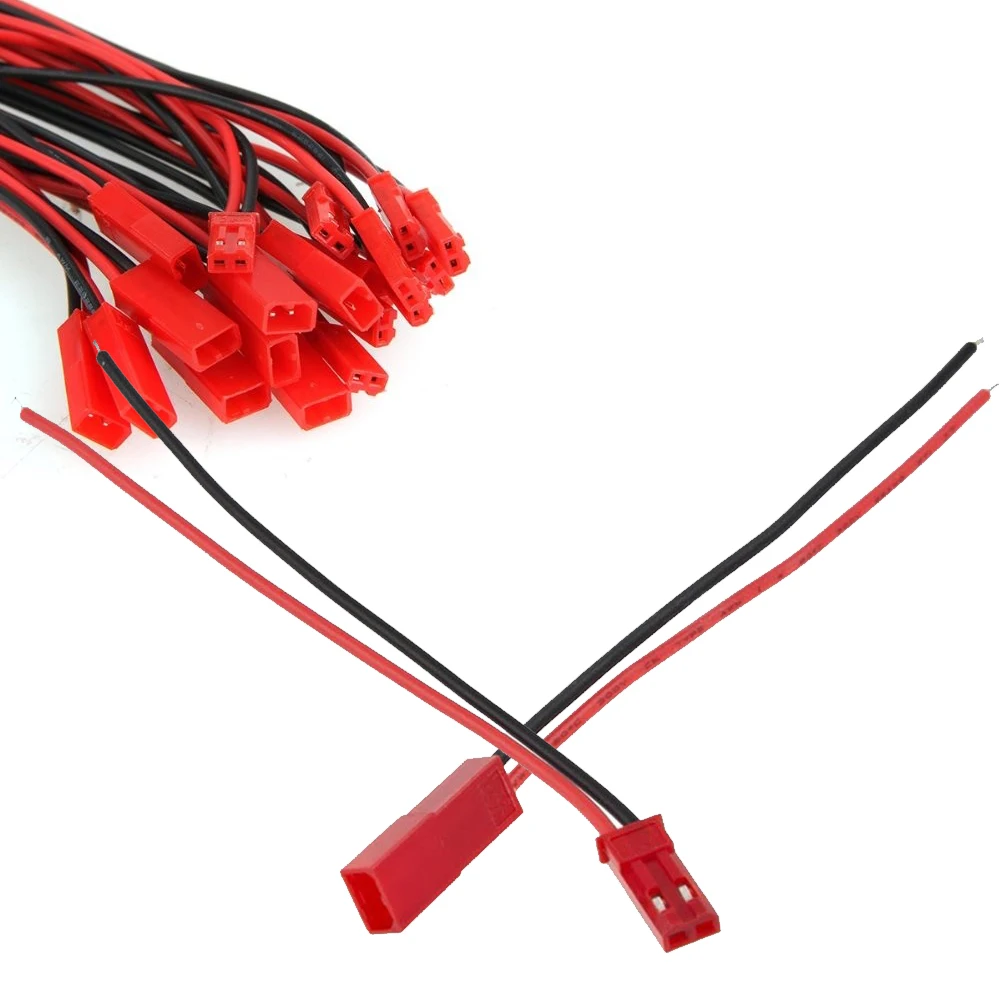 10 пар JST Коннектор с проводом 22AWG RC аксессуары для самолетов|model plane|plane modelconnector with