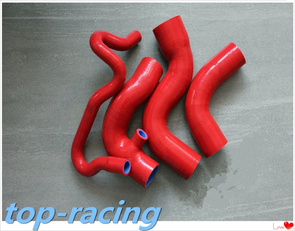 Красный или синий усиленный силиконовый турбоохладитель для AUDI A4/PASSAT B5 1 8 T AEB 1995-97