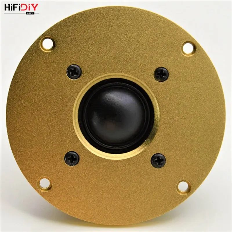 Динамик твитера HIFIDIY LIVE 4 ~ 5 дюйма черный Шелковый динамик 8 Ом 30 Вт Φ Speaker X1S gold 100 102