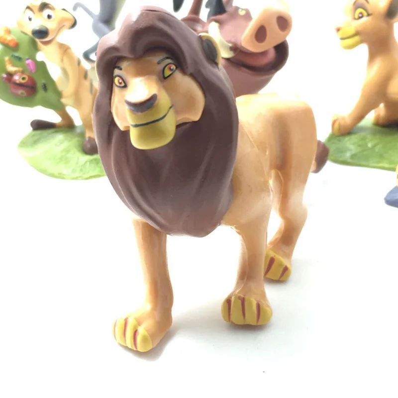 Disney The Lion King Simba Sction фигурки 9 шт./компл. модель ПВХ куклы классические игрушки