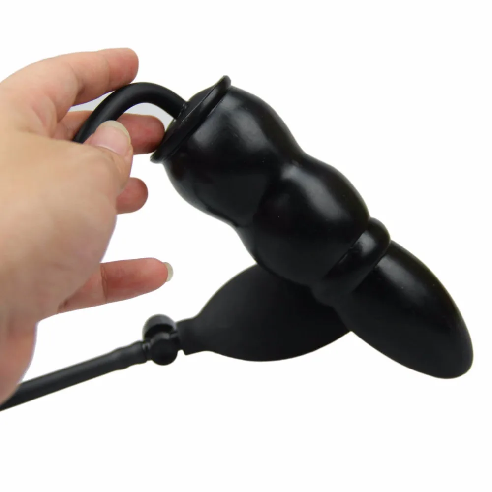 Очень большая надувная Анальная пробка регулируемая внутренняя вагинальная