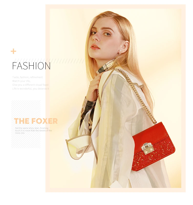 FOXER, женская сумка через плечо, для женщин, спилок, кожа, модная, Blingbling, сумка-мессенджер, для девушек, кожа, сумки через плечо