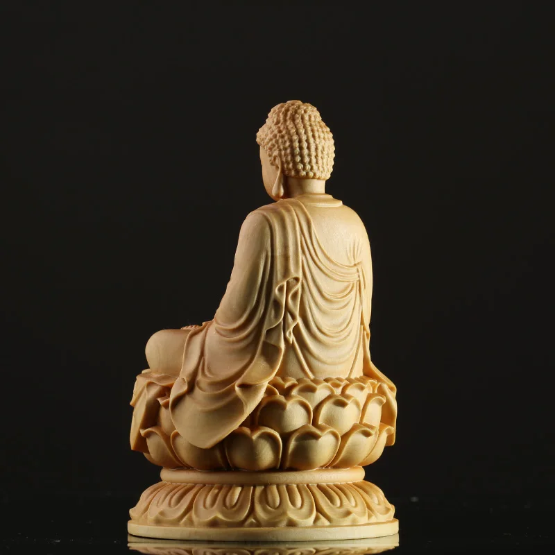 CCZHIDAO Япония закон Будды высота каблука 10 см дерево скульптура Dharma однотонные