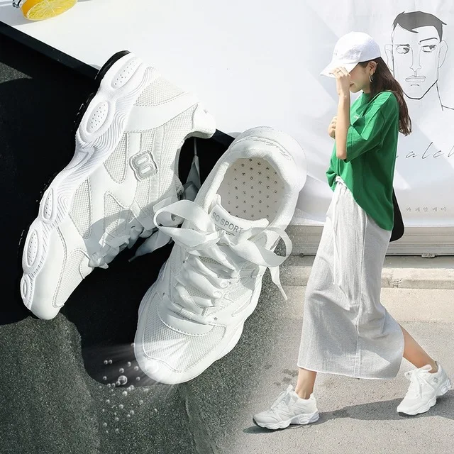 2019 new spring students Harajuku style wild old shoes... | Обувь