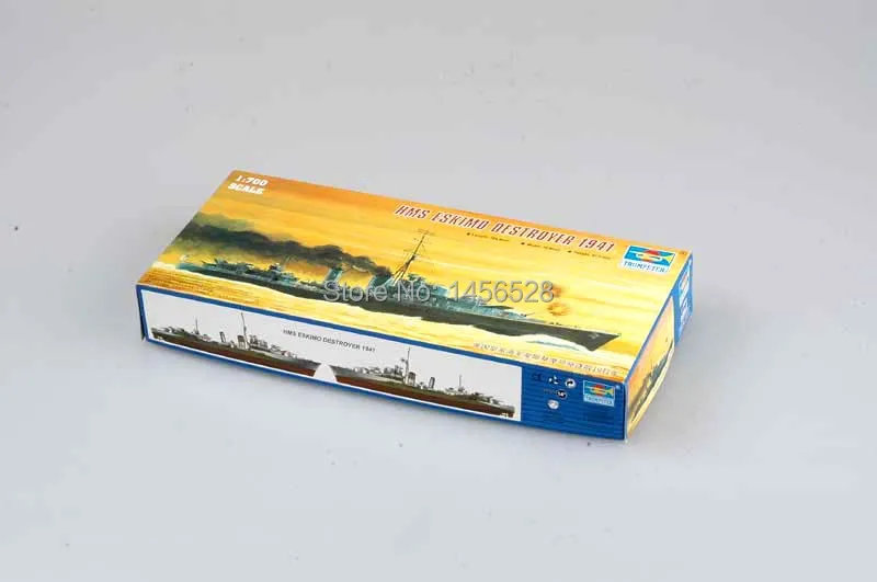 Trumpeter 1/700 05757 эскимо (F75)1941 Модель для сборки модель корабля 3D пазл корабль|scale model