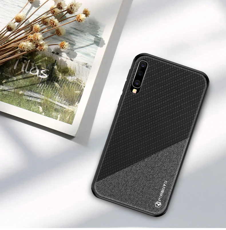 Чехол PINWUYO Honors для Samsung Galaxy A50 чехол с тесьмой ткань ТПУ мягкий ПК жесткий защитный