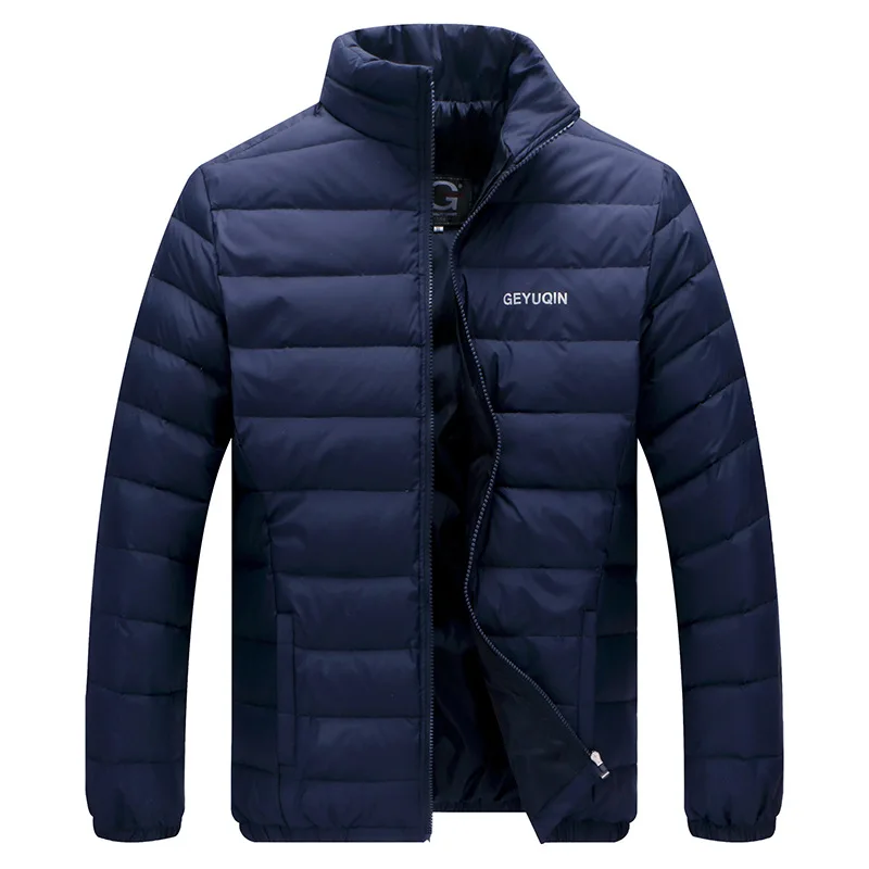 New Big Size White Duck Down Men's Winter Jacket Ultralight Casual Outerwear Snow Warm Fur Collar Brand Coat Parkas |