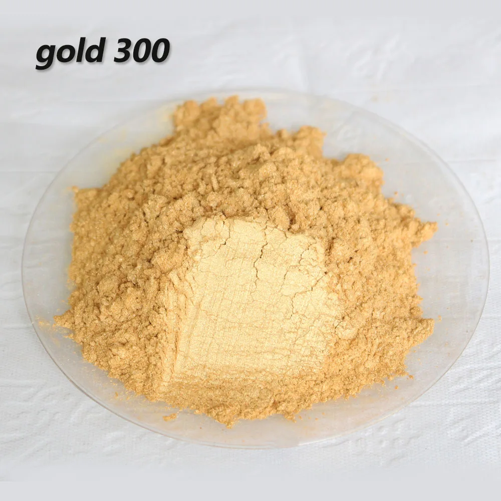 14 цветов золотой порошок здоровая Натуральная Минеральная пудра MICA DIY для