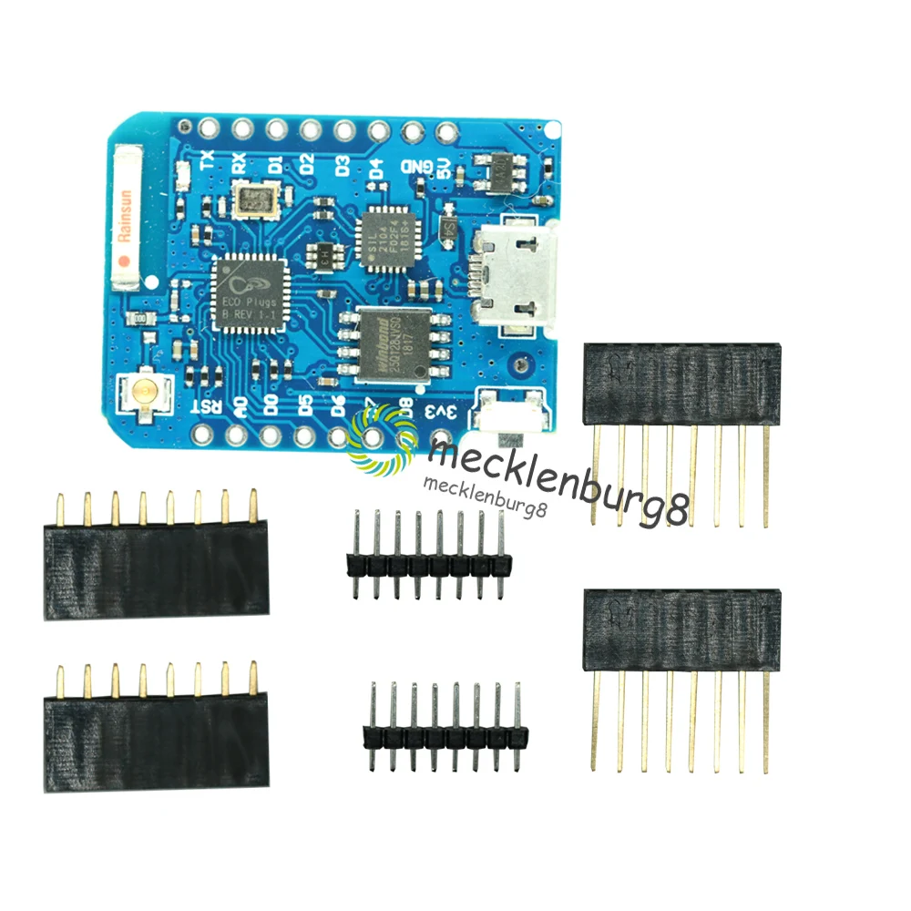 

WEMOS D1 Mini Pro 16M байт внешний антенный разъем на основе NodeMCU ESP8266 ESP-8266EX CP2104 WIFI макетная плата Micro USB