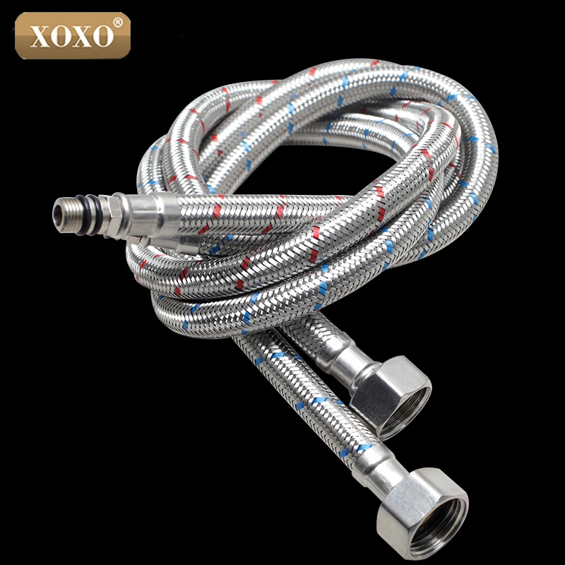 XOXO 60cm2 Пара 304 из нержавеющей стали вязанная проволока для раковины/туалета
