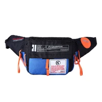 2019 men waterproof nylon fanny pack waist bag hip bum belt messenger shoulder pouch purse sling chest bag