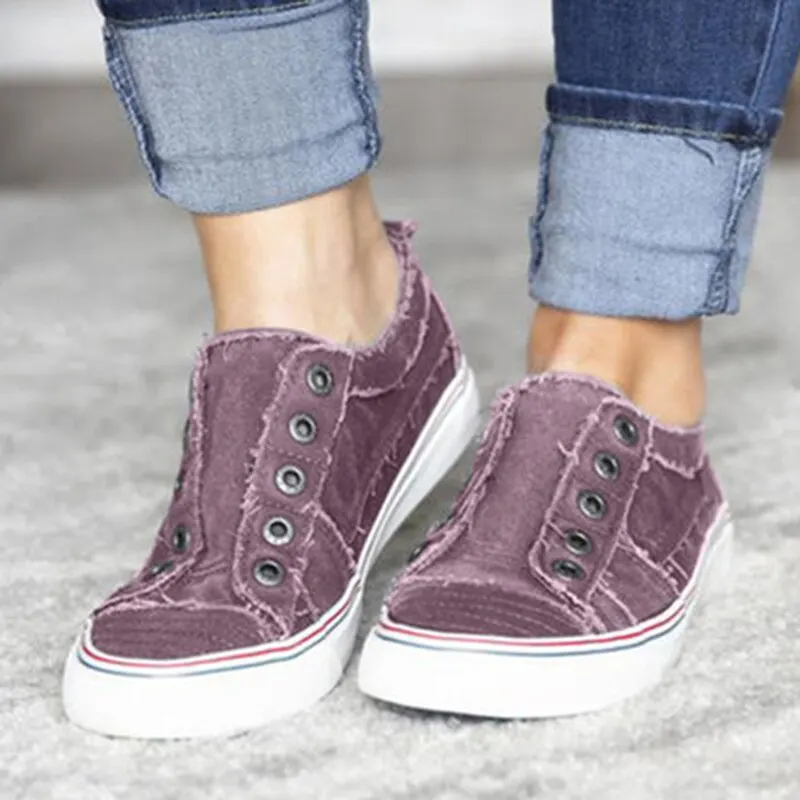 3 dark purple Oeak/женские белые кроссовки на плоской подошве; женская обувь; модная Вулканизированная обувь; Повседневная обувь; zapatillas mujer Zapatos De Mujer; - Цвет: 3 dark purple