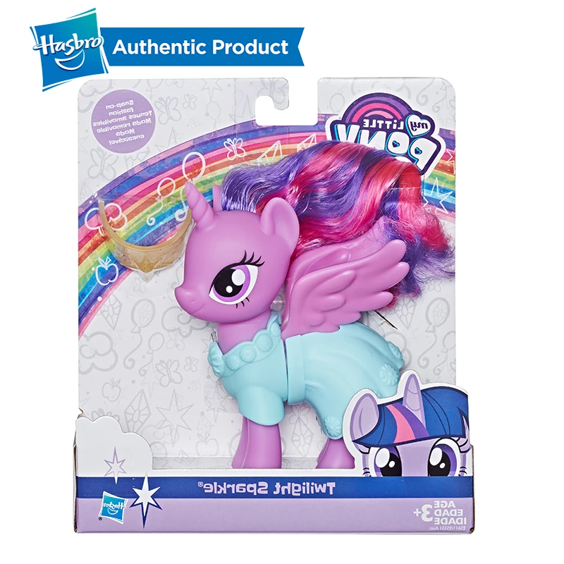 FurReal Friends, My Little Pony платье с пони из мультфильма «Мой Маленький Пони» на шнуровке пони ассортимент 6-дюймовый Коллекционная кукольный подарок для девочек подарок на день рождения