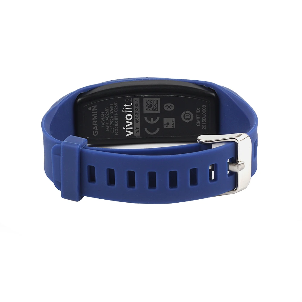 Для Garmin Vivofit 2 часы с силиконовым ремешком ремешок для Garmin VivoFit 2 Smartwatch мягкий браслет аксессуары