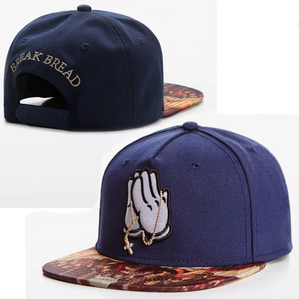 PANGKB бренд WL BREAK BREAD Классическая Кепка pray Jesus Christ snapback hat Весенняя Мужская и Женская Повседневная Кепка-бейсболка от солнца для взрослых - Цвет: 1