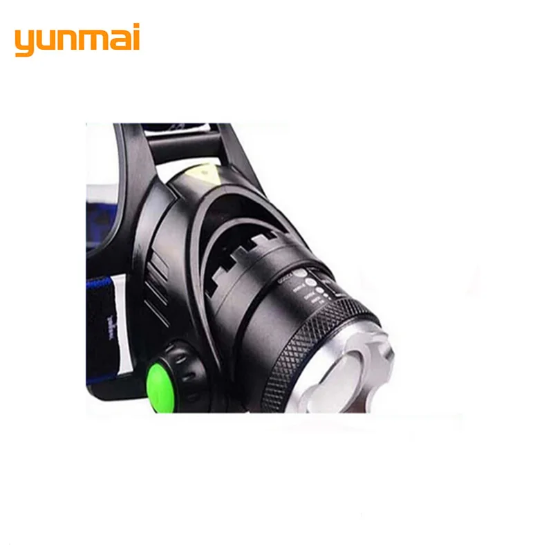 Светодиодный налобный фонарь регулируемый уличный перезаряжаемый для рыбалки