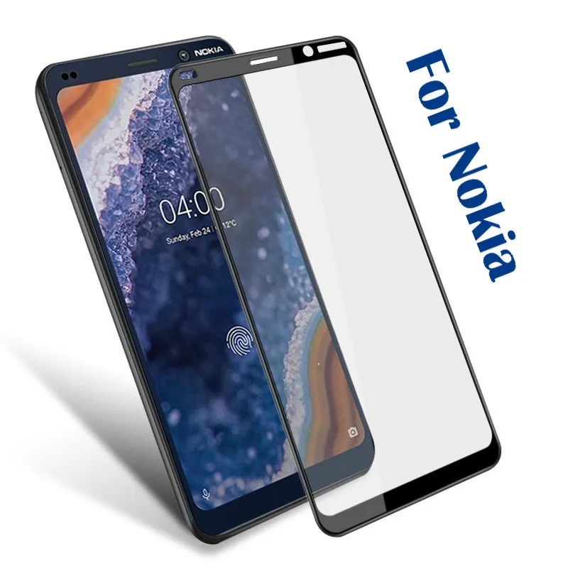 Закаленное стекло премиум класса для Nokia 7 1 5 3 Plus X3 X5 X6 2018 9H Защита экрана 8 6 2 4 HD