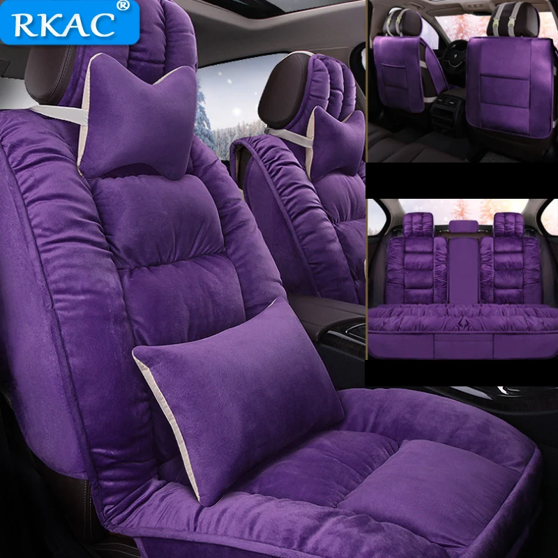 Чехол на автомобильное сиденье сезон осень зима подушка передние и задние