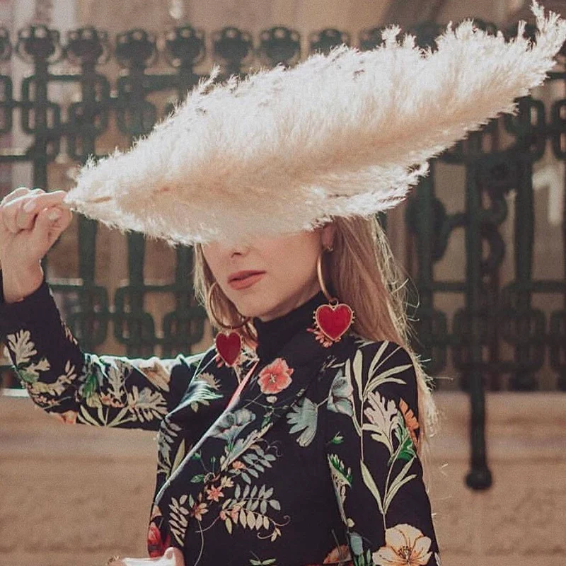 Новейшие Модные ювелирные изделия медные винтажные Золотые Большие с красным