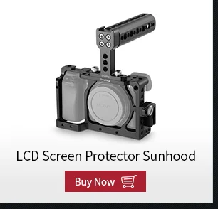 Клетка для камеры SmallRig для sony A6000/A6300/A6500 ILCE-6000/ILCE-6300/A6500/Nex-7 клетка из алюминиевого сплава для крепления штатива монитор-1661