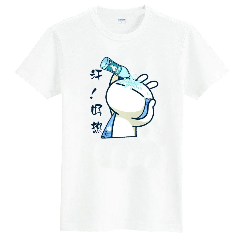 2015 summer famous new brand TUZKI T Shirt cotton funny cartoon t-shirt man top tee casual short sleeve plus size | Мужская одежда