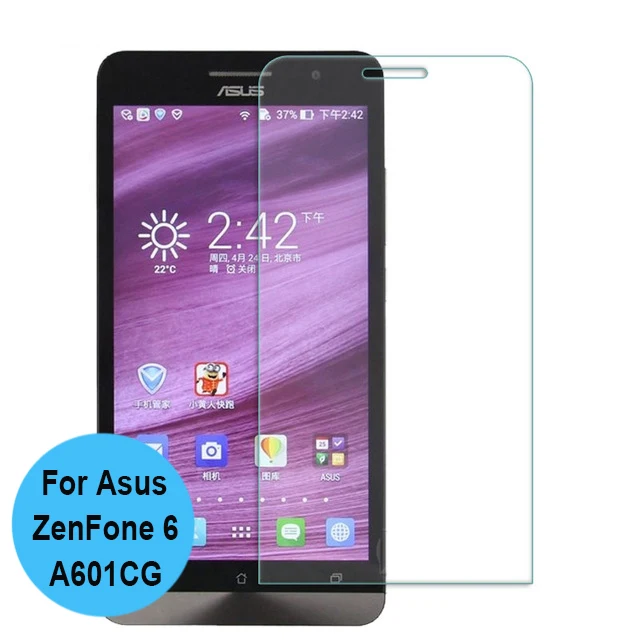 2.5D Закаленное стекло для ASUS ZenFone 6 5 Lite Защитная пленка экрана A500CG A500KL A502CG A601CG