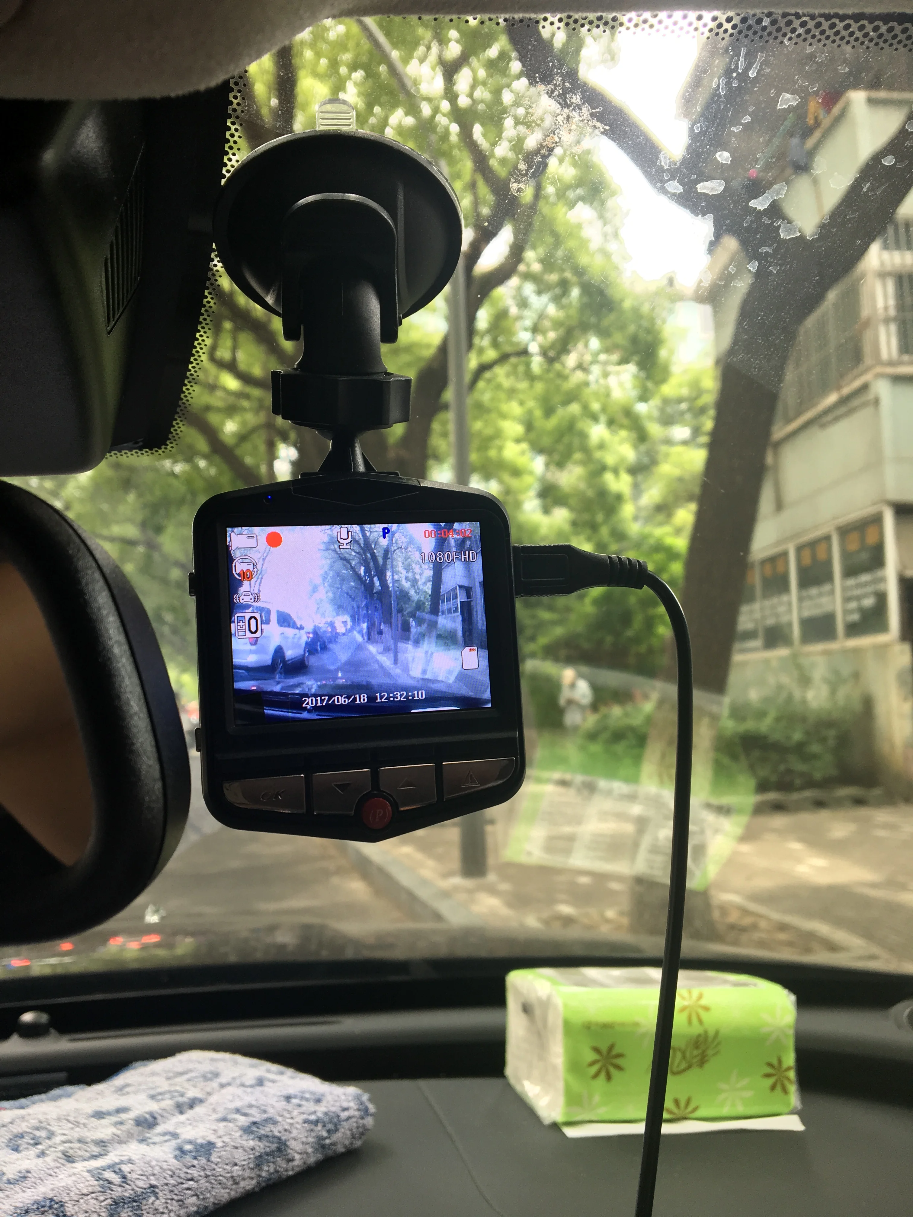 FineFun автомобиль DVR HD 1080 P камера видеорегистратор g-сенсор 32 Гб TF карта Автомобильный рекордер DVR