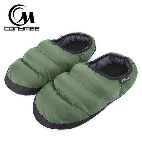 QZJ-BYR Army Green Домашние зимние тапочки мужские кроссовки 9908 куртки с хлопковым наполнителем мужские Повседневное домашняя обувь Pantufa Мягкие плюшевые теплые тапочки Erkek Terlik; Pantoufle Homme - Цвет: QZJ-BYR Army Green