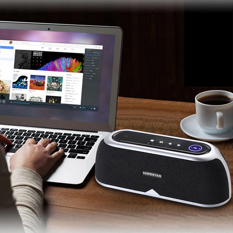 LemonMan портативный Bluetooth беспроводной с 24 Вт power Boombox Soundbar Handsfree DPS звук микрофоном TF