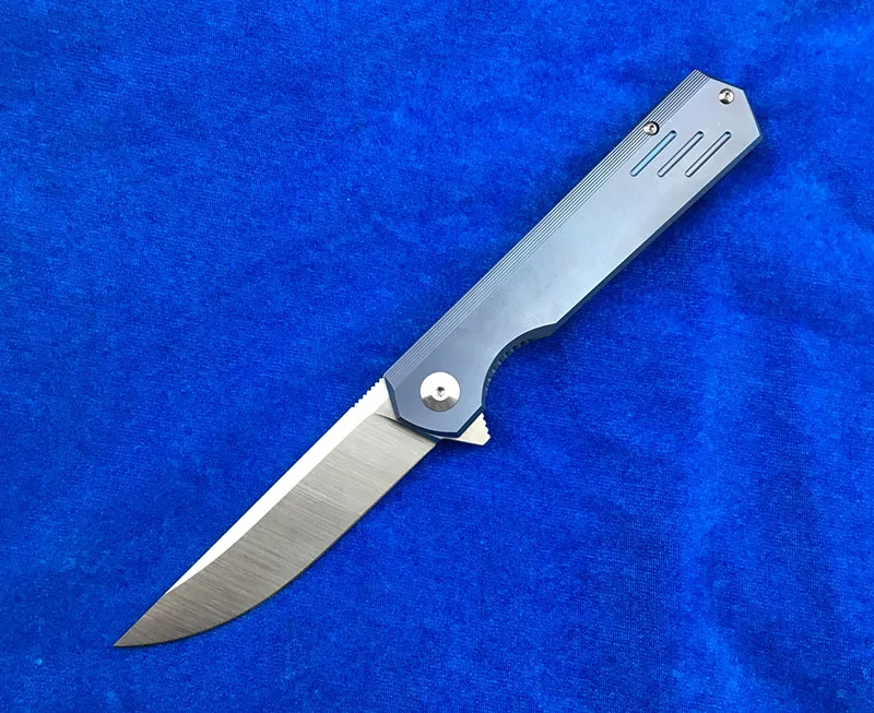 NIGHTHAWK H01 Флиппер складной нож titanium сплав обработки M390 лезвием Открытый Охота лагерь карманный нож, инструмент для повседневного использования
