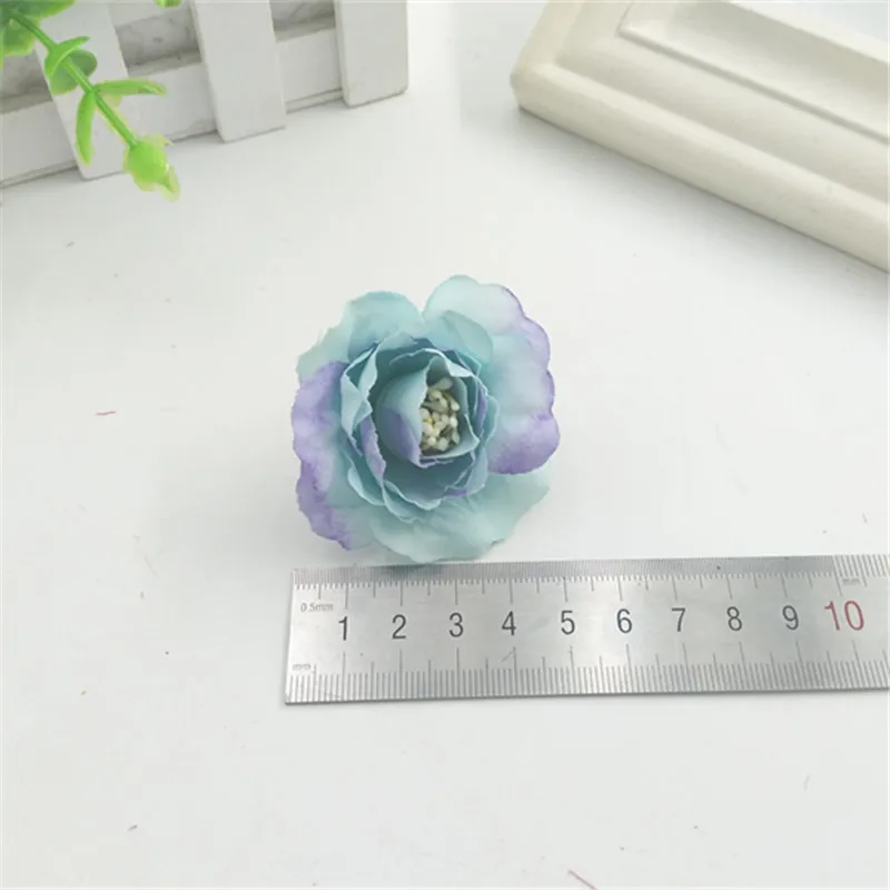 5 шт. искусственный винтажный цветок камелии Шелковый свадебные арки на стену фон