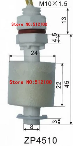 20 шт. плавающий резервуар для бассейна|liquid water level sensor|water sensorlevel sensor |