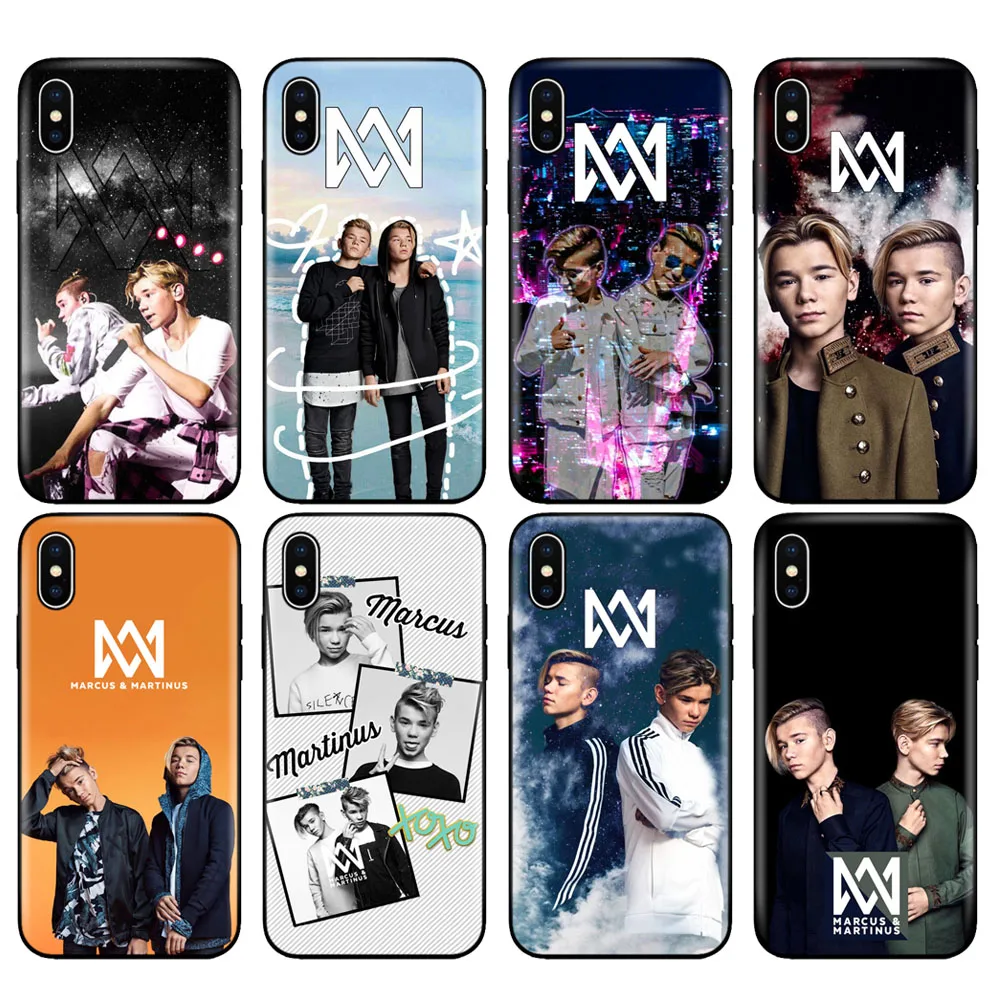 Черный чехол из ТПУ для iphone 5 5s SE 2020 6 6s 7 8 plus x 10 силиконовый XR XS 11 pro MAX Маркус и
