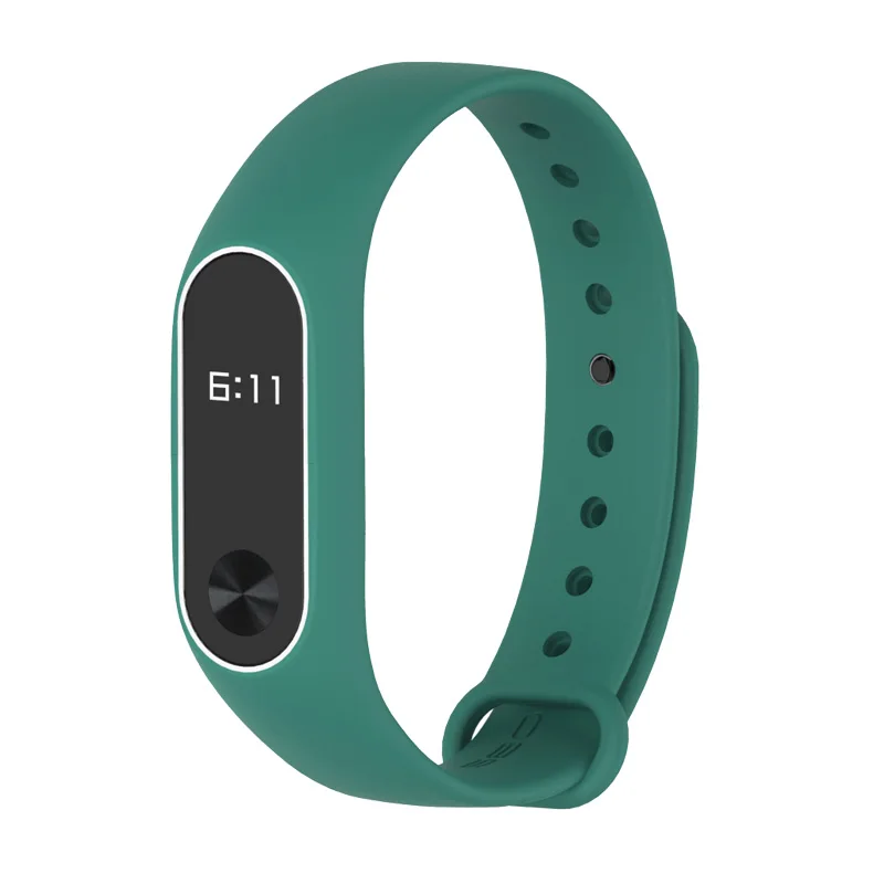 2018 сменный ремешок для Xiaomi mi Band 2 силиконовые браслеты цветной умный Браслет Xio |