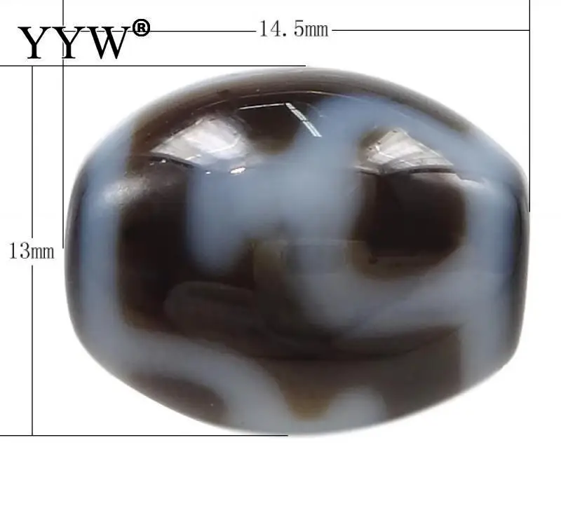 Натуральные тибетские бусины дзи для изготовления самодельных модных