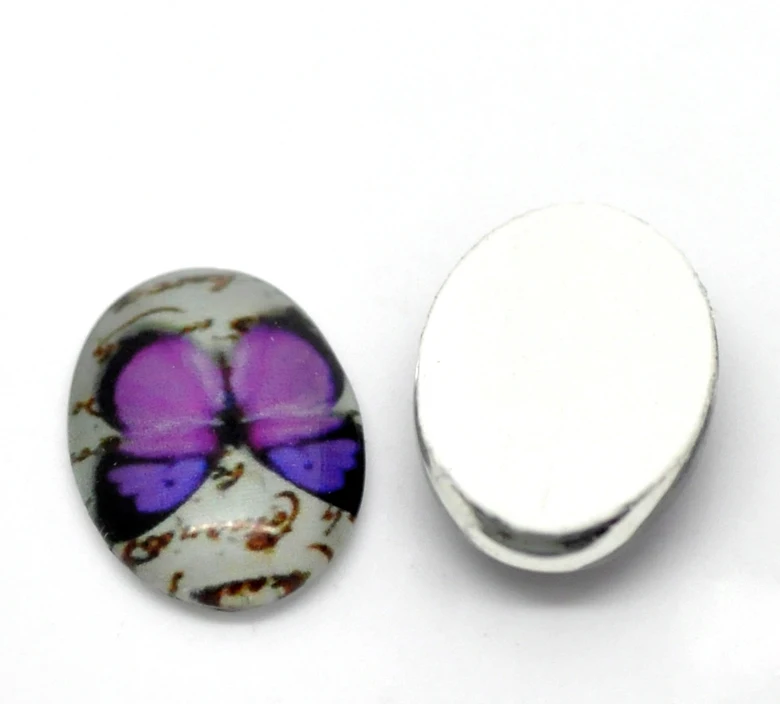 DoreenBeads стеклянное купольное уплотнение кабошоны фурнитура для украшений