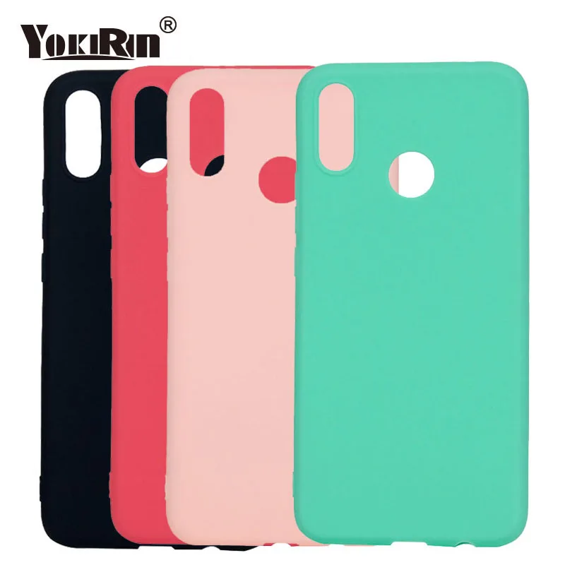 Роскошные мягкие матовые цветные чехлы для huawei P Smart Plus противоударный
