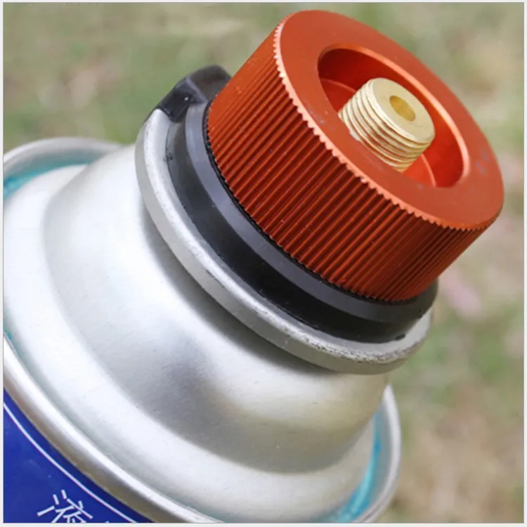 Furnace Head conversion Gold round long gas tank interface flattening propane adapter stove camping | Спорт и развлечения