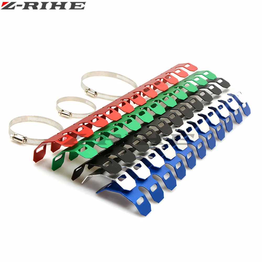 Выхлопной глушитель для мотоцикла защита ножек трубы тепловая Защитная крышка