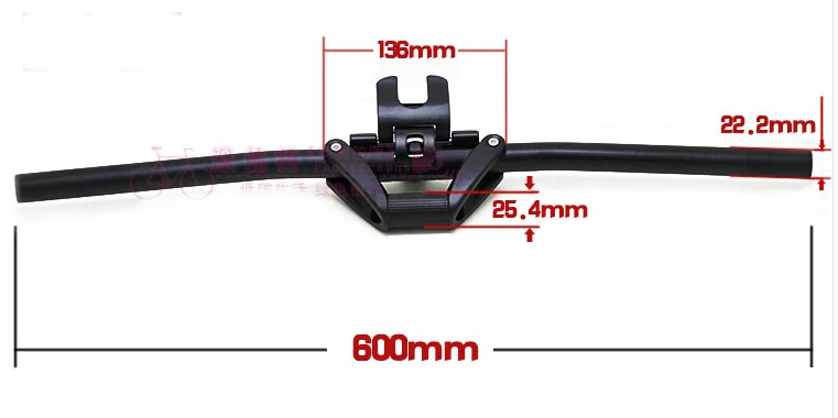 25,4 мм ЧПУ 3D ковка Шток+ быстросъемный QR ergotec складной бар MTB горный велосипед регулируемый руль скутер отдых ручка бар