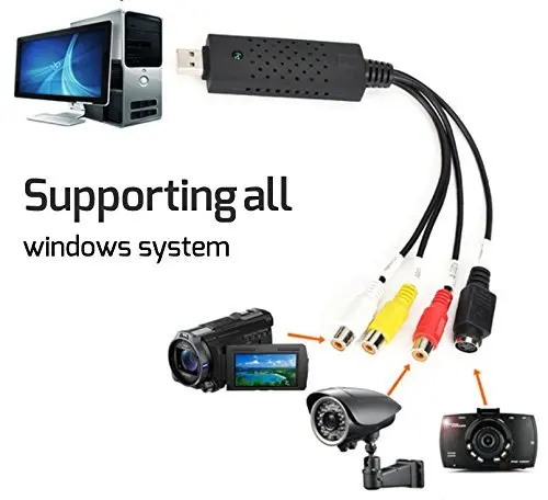 Преобразователь Аудио/видео USB 2 0 дигитайзер и редактирование видео с любого