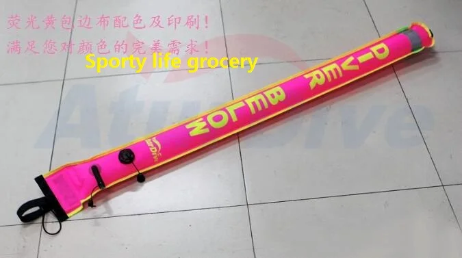 SMB подводный безопасности сигнала погружения буй float раздувать трубки 1.2Mx18cn Diver