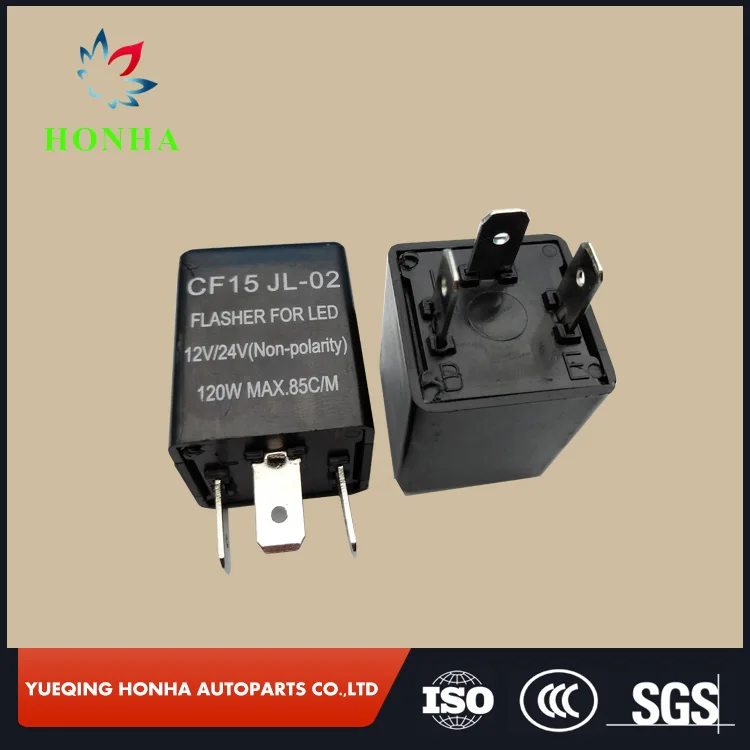 Фото Бесплатная доставка 1/2/5 pcsNew Тип CF15 заменить 3-Pin-CF13 amp CF14 светодиодный-мигалкой реле для указатели поворота Hyper мигают вспышки исправить №4