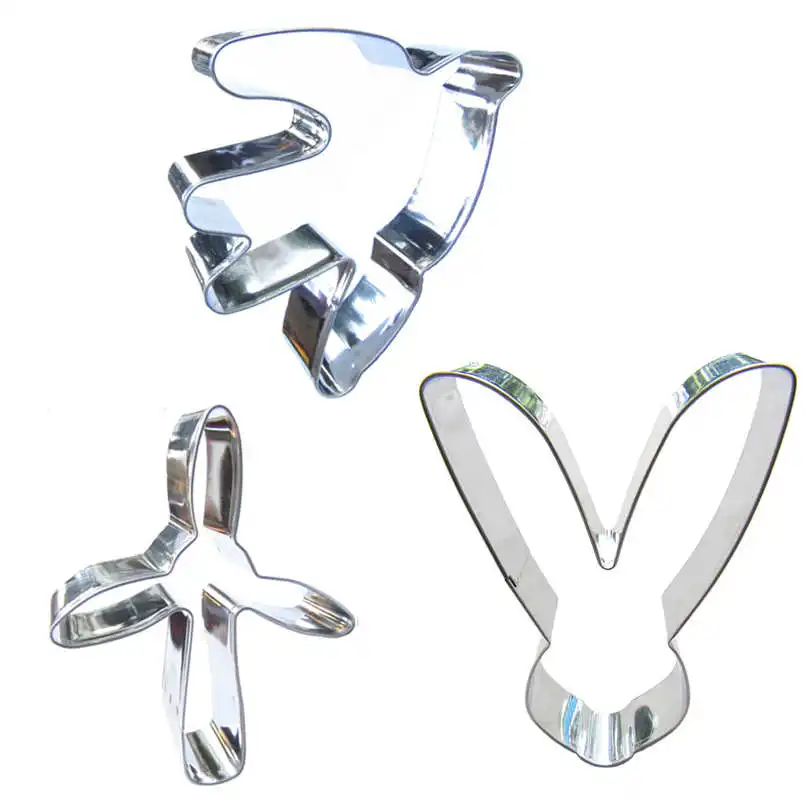 Ласточка электростанция форма головы кролика 3 шт. формы для резки печенья