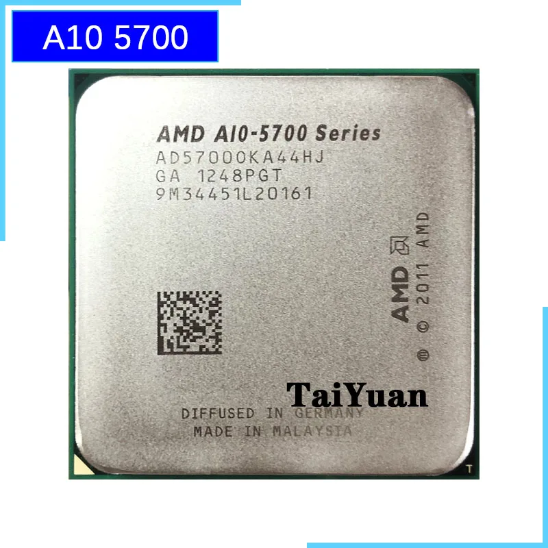 Четырехъядерный процессор AMD A10 5700 5700k 3 4 GHz Socket FM2 AD5700OKA44HJ|Процессоры| |