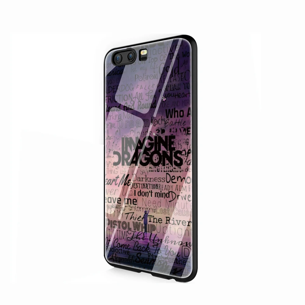 Чехол для телефона из закаленного стекла с принтом «Imagine Dragon music» для huawei Y9 Honor 8X 7A pro P10 20 Lite Pro mate 20 Lite Pro - Цвет: G5